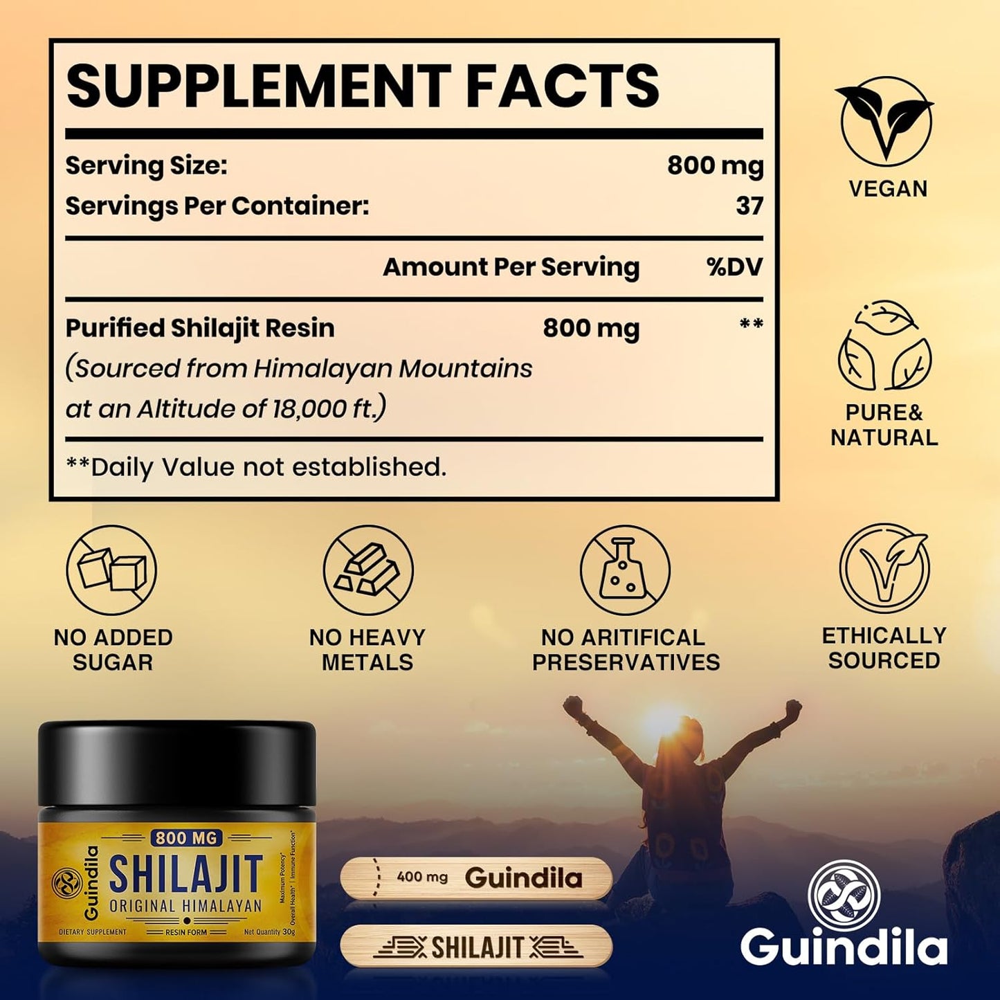 organic-guindila-shilajit-800mg-supplement---pure-himalayan-resin-with-85-trace-minerals-fulvic-acid-for-energy-immunity-boost---30g-2