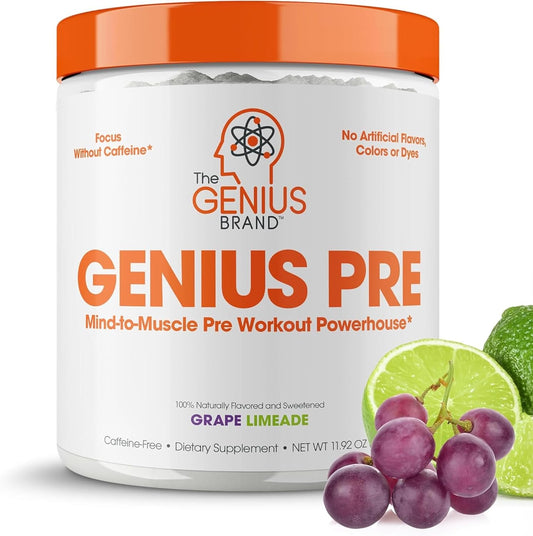 genius-pre-workout-powder-grape-limeade-flavor---natural-nootropic-caffeine-free-nitric-oxide-booster-with-beta-alanine-alpha-gpc---no-artificial-ingredients-1