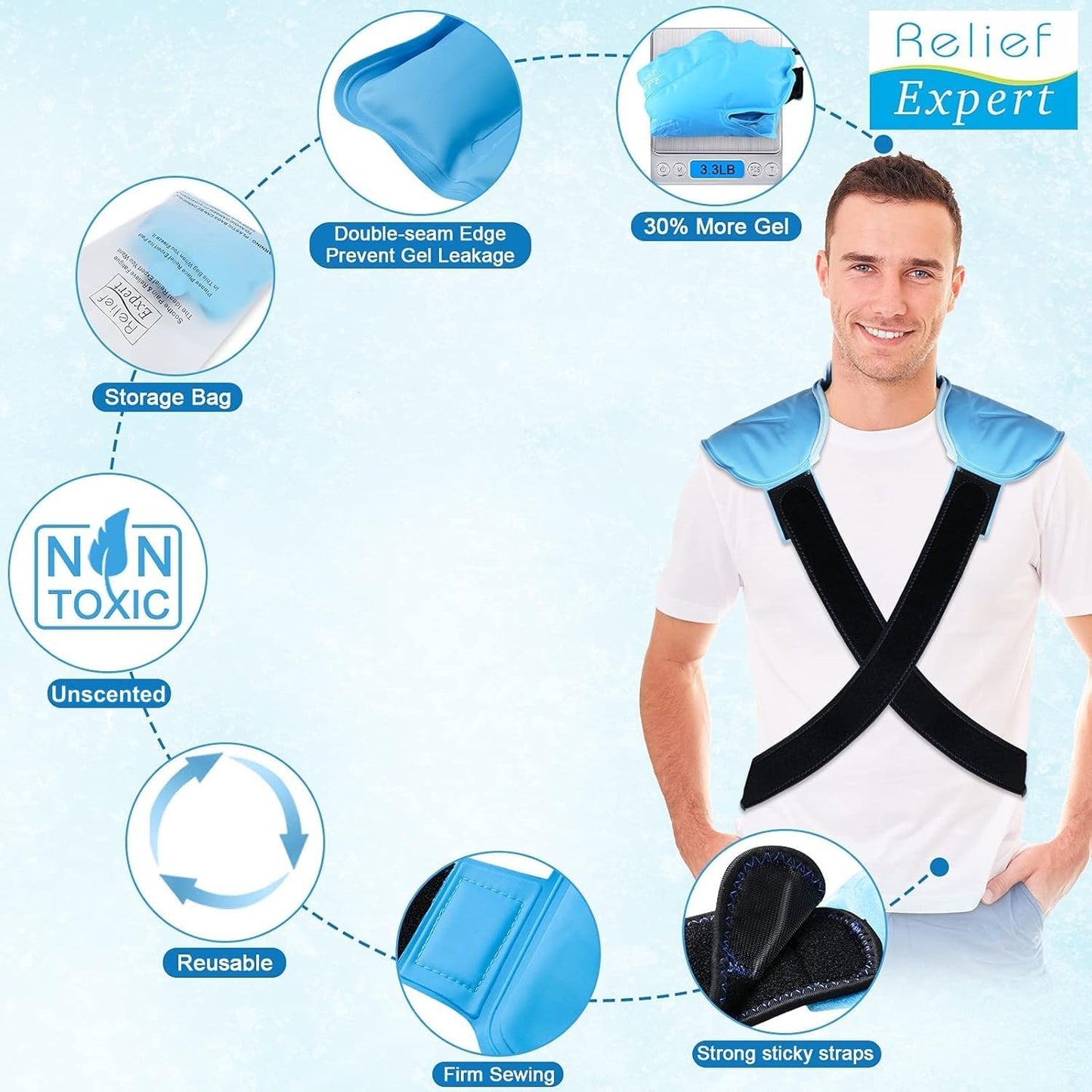 large-ice-pack-for-full-back-and-shoulder-relief-with-straps---reusable-gel-cold-pack-for-discomfort-and-fatigue-relief---post-workout-recovery-with-soft-plush-lining---cold-compress-therapy-2