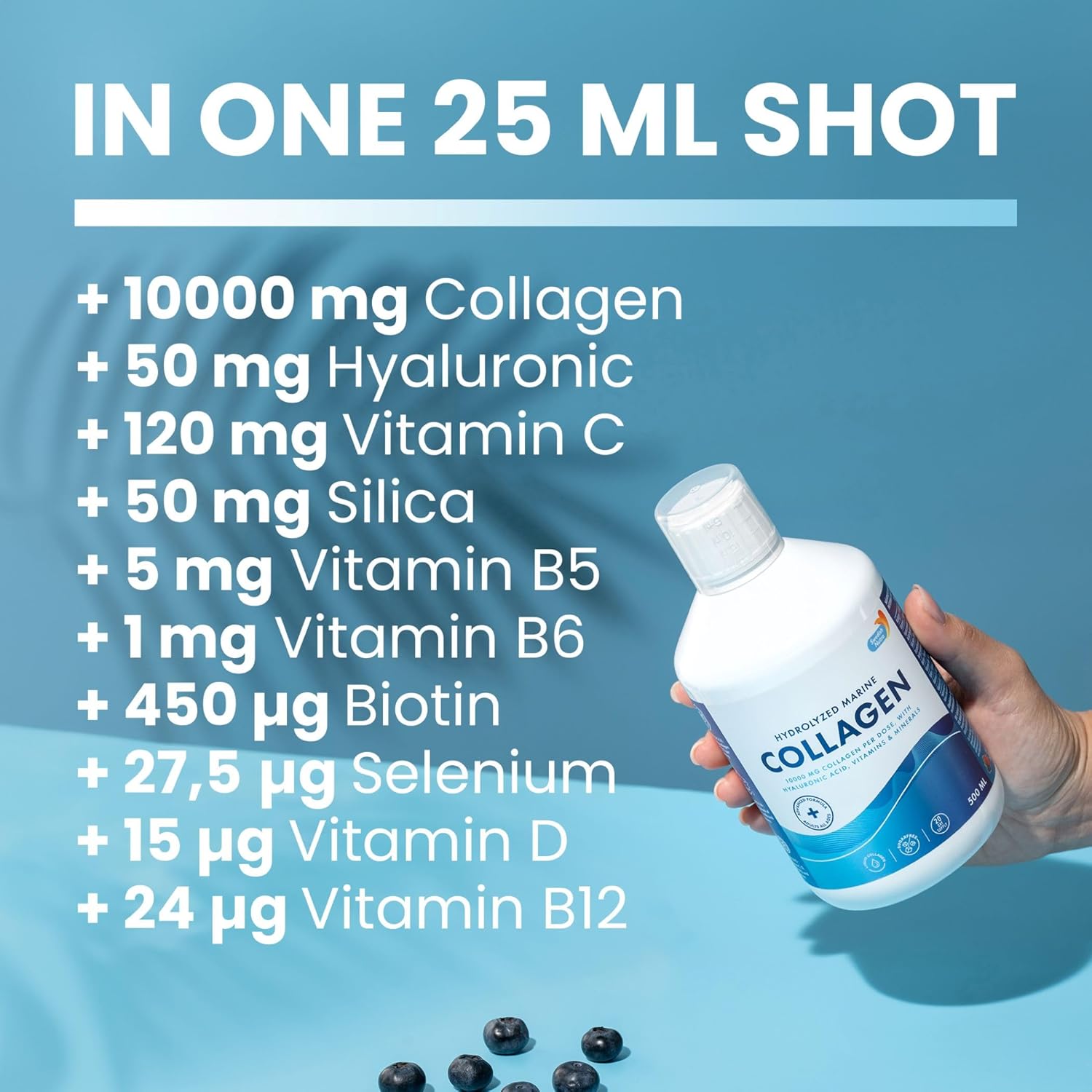 premium-hydrolyzed-marine-collagen-liquid-supplement---10000mg---500ml---20-day-supply---hyaluronic-acid-biotin-vitamin-c---hair-skin-nails-joints---sugar-free---swedish-nutra-4
