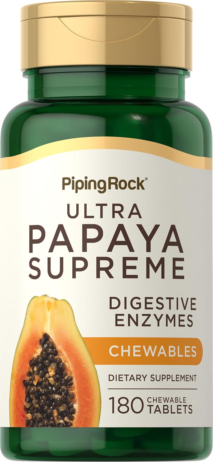 chewable-papaya-enzymes-tablets---180-count---vegetarian-digestive-supplement---non-gmo-gluten-free---tropical-flavored-1
