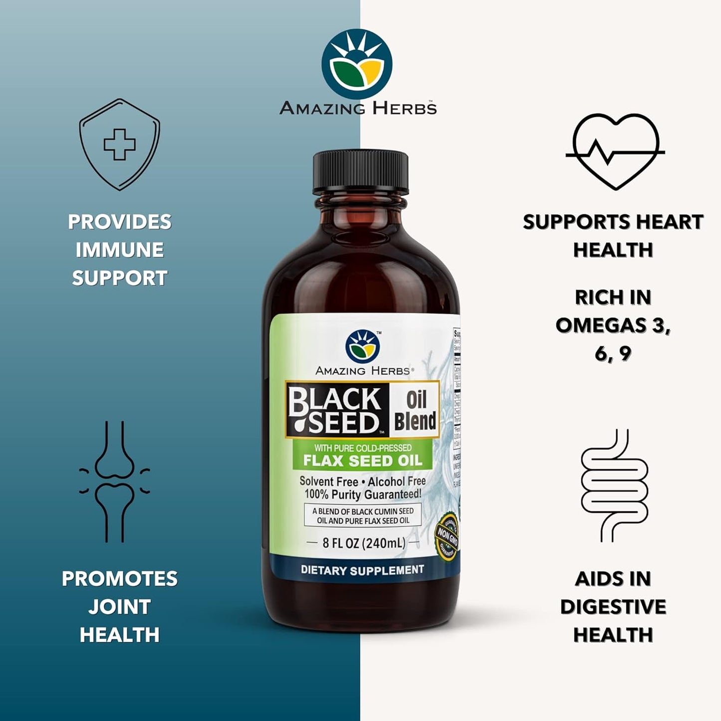organic-cold-pressed-black-seed-and-flax-seed-oil-blend---gluten-free-non-gmo-omega-3-6-9---joint-brain-and-heart-support---8-fl-oz-5