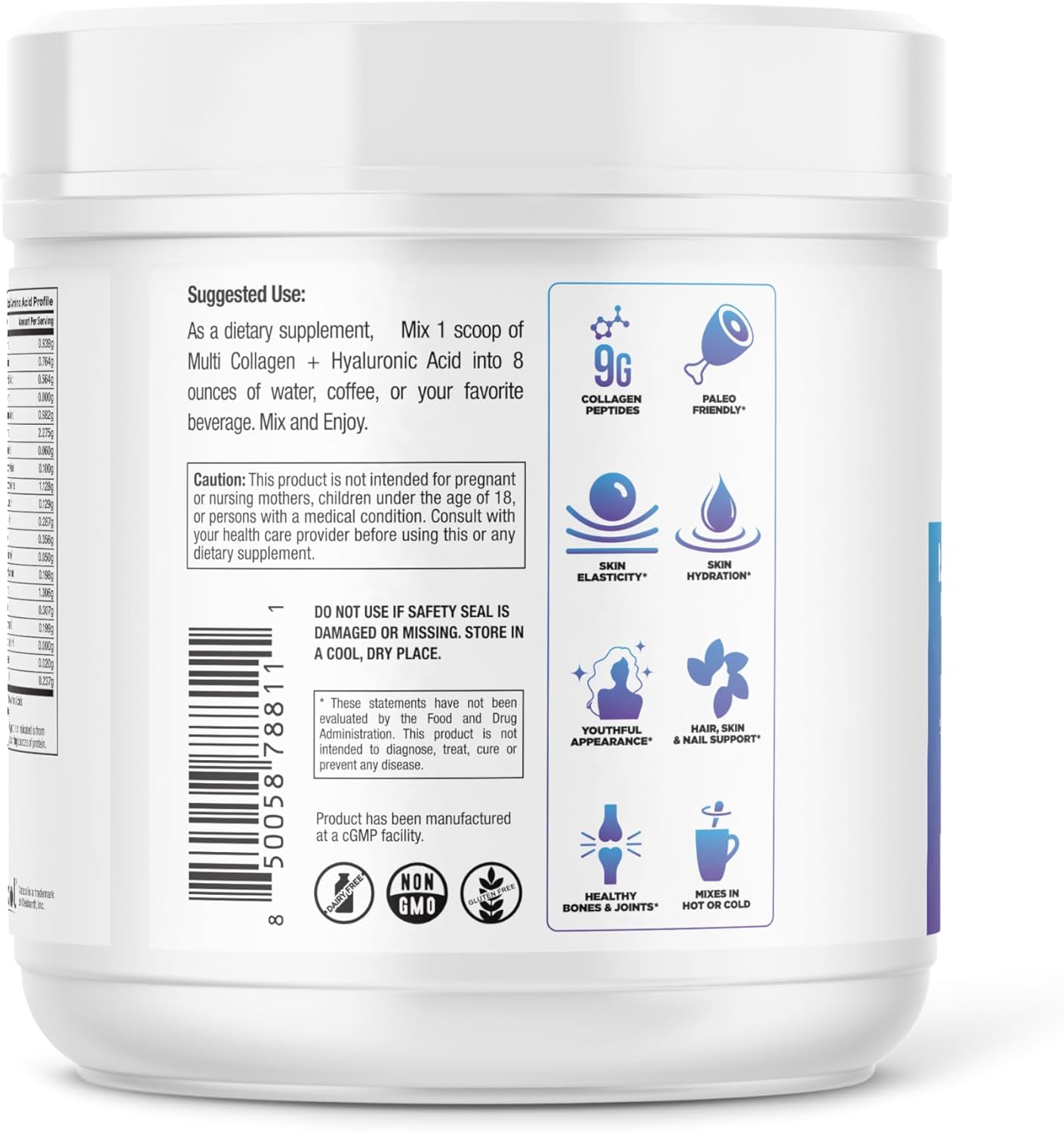 dr-emil-nutrition-multi-collagen-peptides-plus---pumpkin-flavor-9g-collagen-with-hyaluronic-acid-for-skin-hair-nails-joint-support-non-gmo-gluten-free---107-oz-2