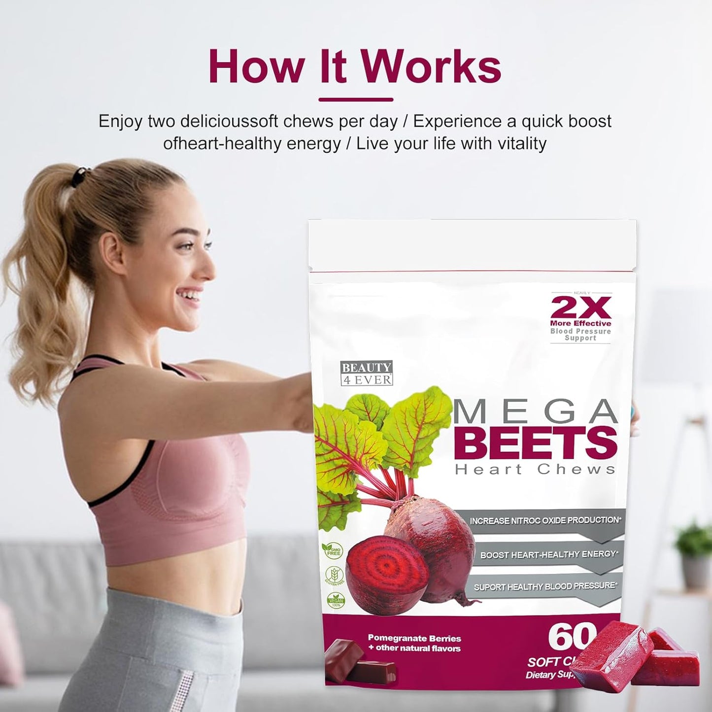 pomegranate-berry-flavored-beauty-4-ever-mega-beets-chews-with-grape-seed-extract---non-gmo-beet-energy-chews---60-count-6