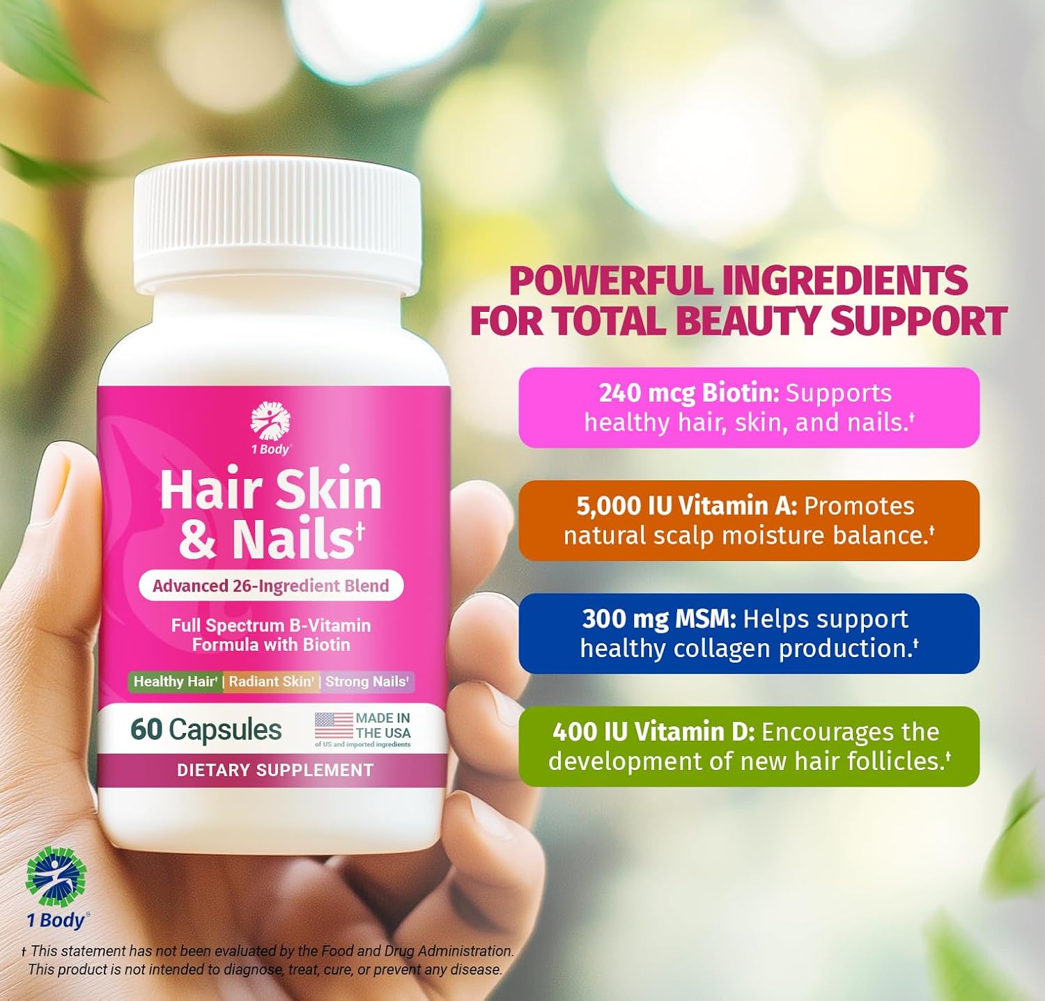 hair-skin-nails-biotin-vitamins---26-vitamins-minerals-herb-extracts---hair-nail-growth-skin-glow-supplement---men-women---60-vegan-capsules-2