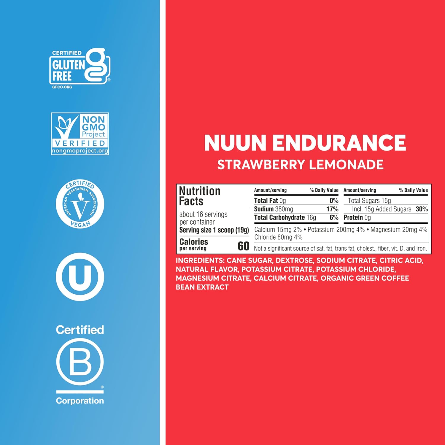 nuun-hydration-endurance-powder---strawberry-lemonade-caffeine---5-electrolytes-carbs---vegan---non-gmo---workout-support---16-servings-6