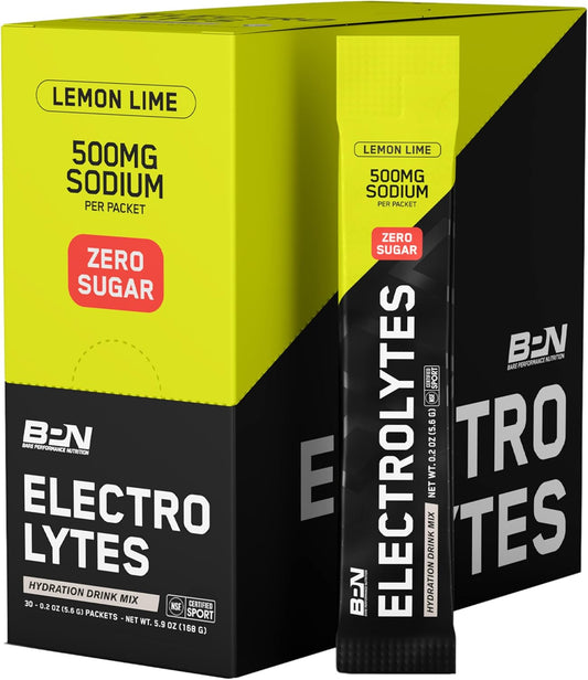 bare-performance-nutrition-electrolytes-go-packs---lemon-lime-hydration-drink-mix---sugar-free-powder-with-500mg-sodium---30-servings-1
