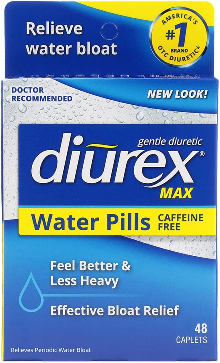 diurex-ultimate-re-energizing-60-count-caffeine-free-water-pills-bloat-relief-bundle---48-count-strength-5