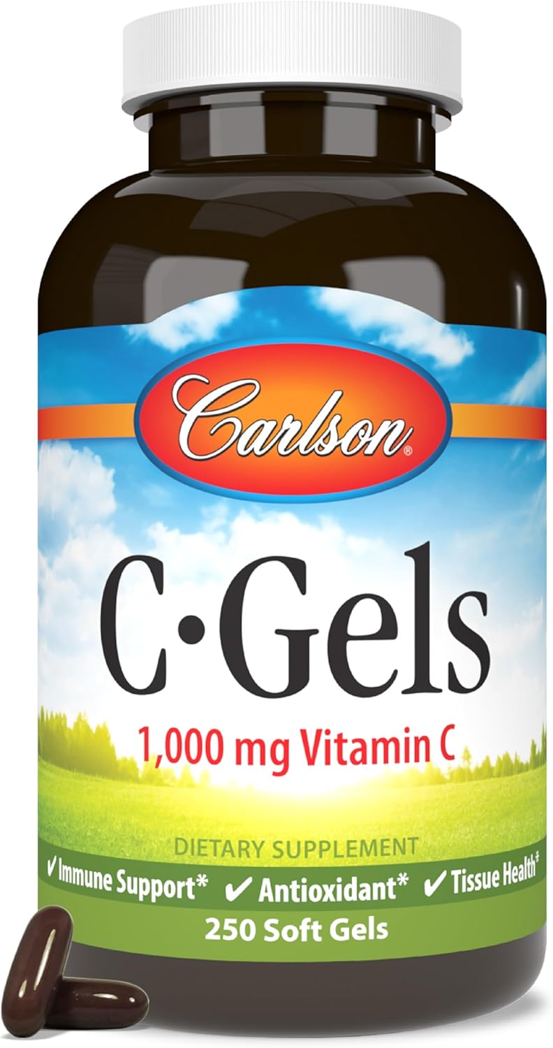 carlson-c-gels-1000mg-softgels---immune-heart-health-support---antioxidant-supplement-with-vitamin-c---250-softgels-1
