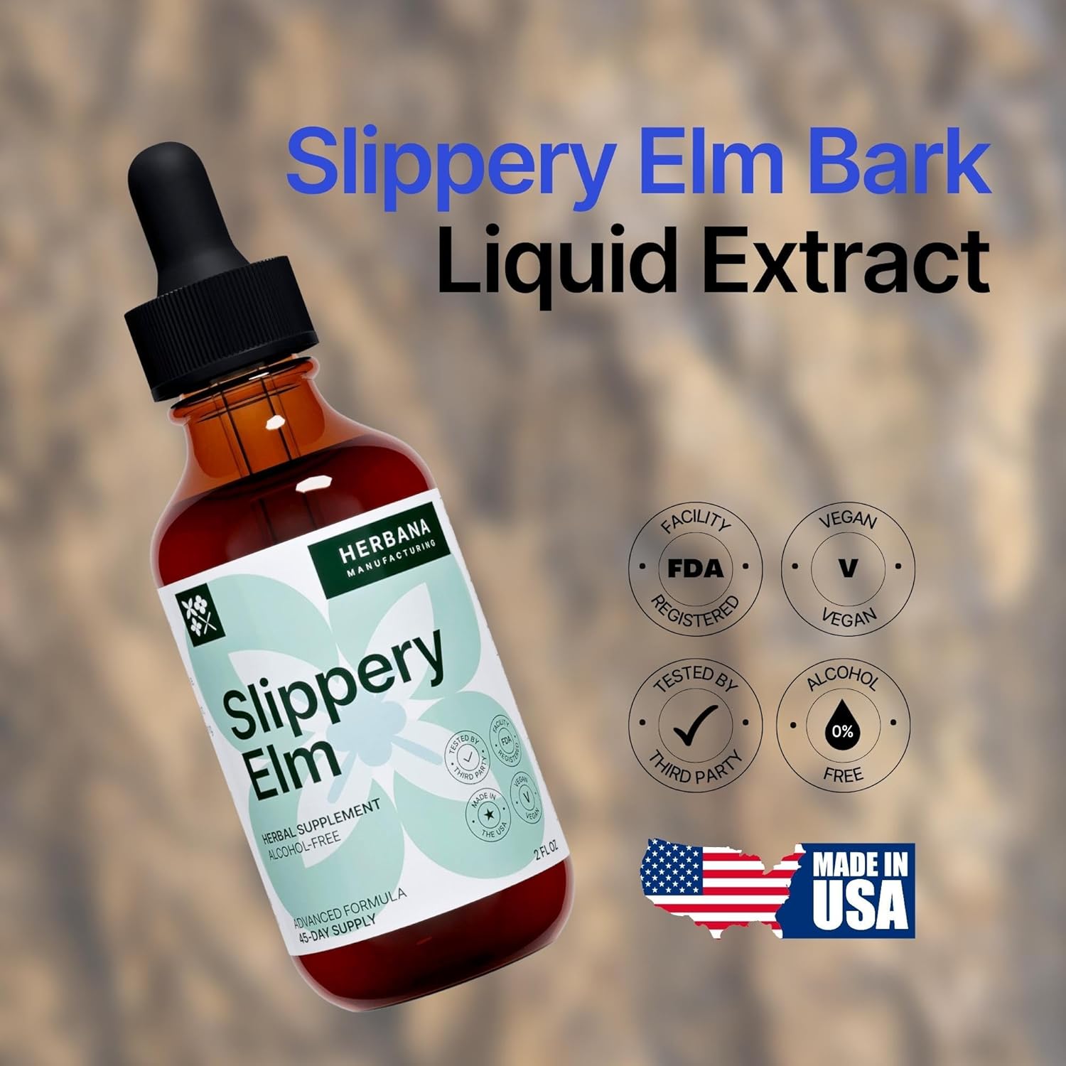 slippery-elm-bark-liquid-extract-2-fl-oz---gut-respiratory-immune-support---ulmus-rubra-tincture---herbal-drops-for-men-women---high-potency---45-day-supply-by-herbana-manufacturing-7
