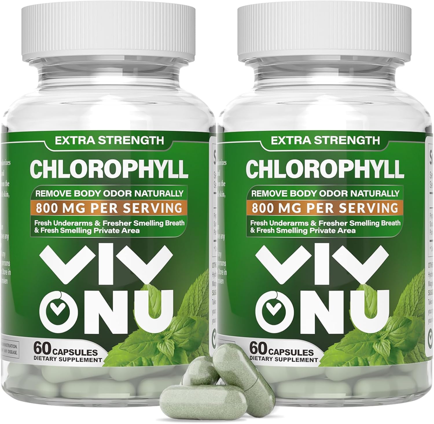 800mg-vivonu-chlorophyll-capsules---natural-supplement-for-energy-immunity-skin-support---internal-deodorant-for-women-men---120-capsules-2-bottle-pack-1