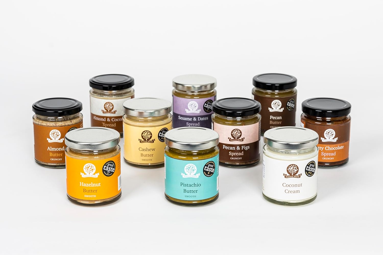nutural-world-almond-nut-butter---6-oz-170g---100-pure---single-ingredient---great-taste-award-winner---smooth-texture-5
