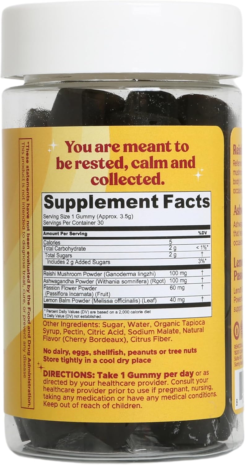 relax-unwind-mushroom-gummies---reishi-ashwagandha-l-theanine-passion-flower---stress-relief-sleep-aid---30-count-2