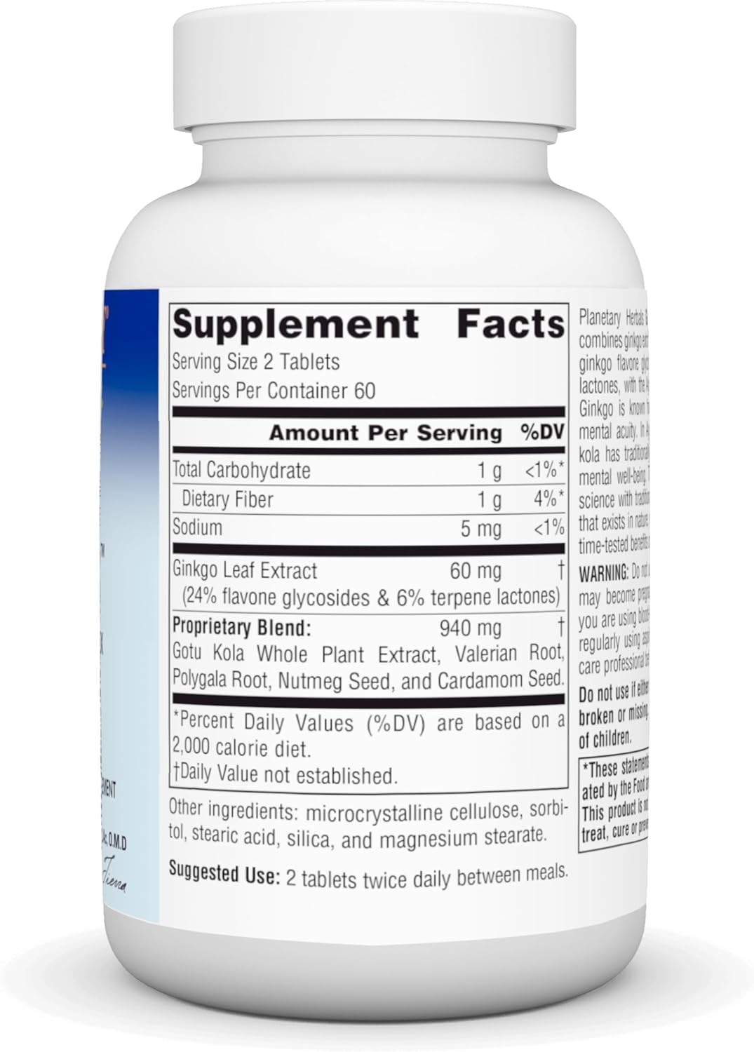 planetary-herbals-ginkgo-awareness-tablets---natural-ginkgo-biloba-supplement-for-cognitive-support---120-count-2