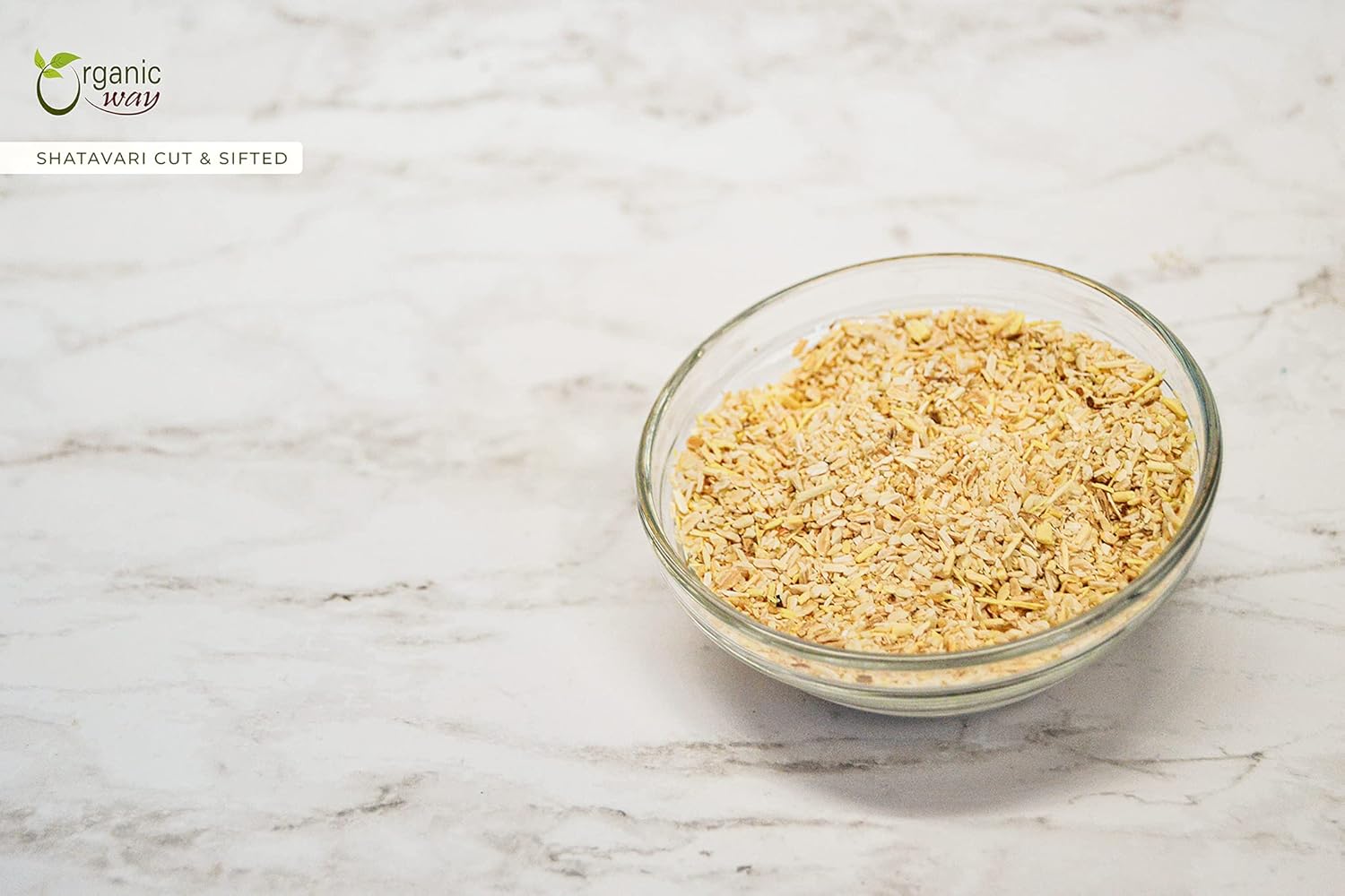 Organic Shatavari Cut & Sifted - Raw & Vegan | Non GMO & Gluten Free | USDA Certified | India-Origin | 1/2LBS - Espot.com.au