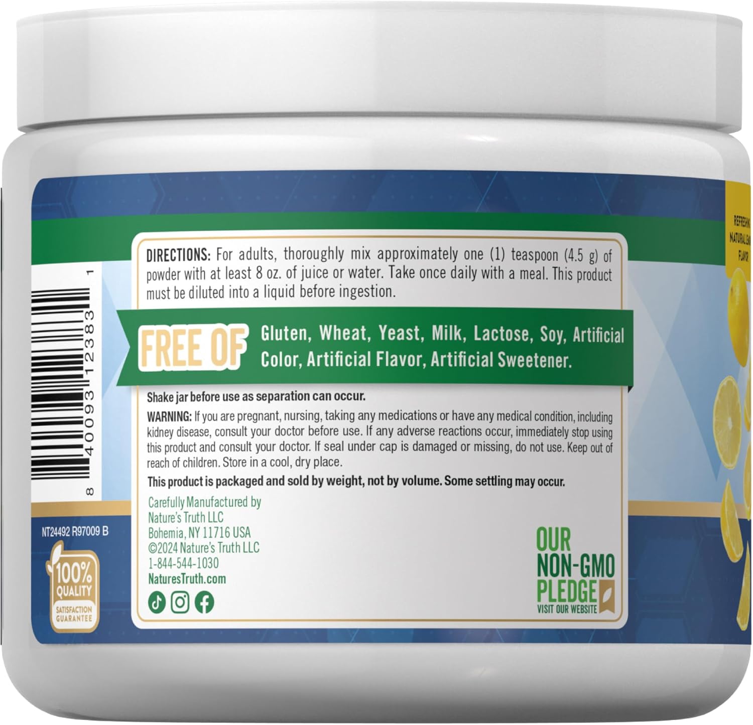 6-oz-lemon-flavored-magnesium-glycinate-powder-for-high-absorption---vegan-non-gmo-gluten-free-supplement-by-natures-truth-8