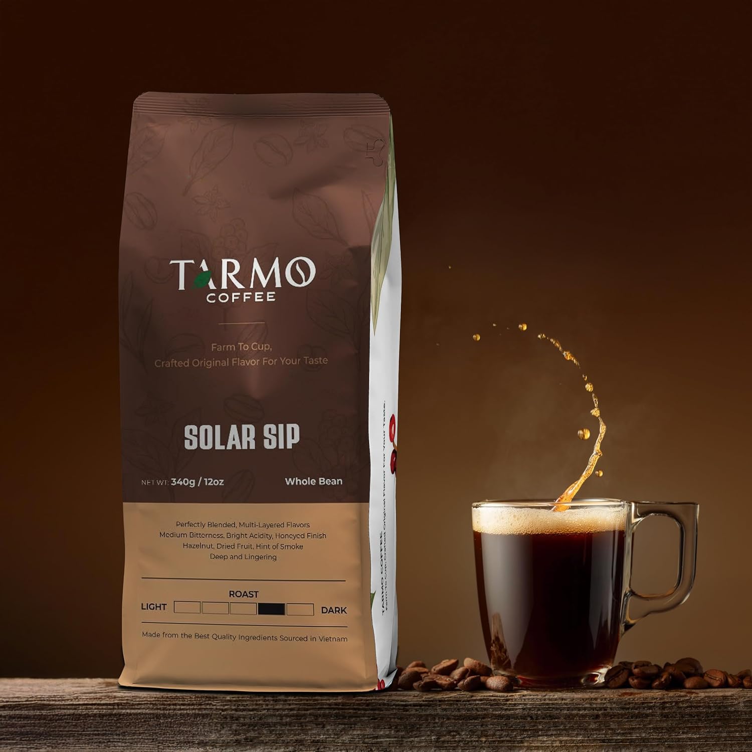 solar-sip-low-acid-vietnamese-coffee-blend---premium-robusta-arabica-beans-whole-bean-dark-roast---12-oz-bag-6