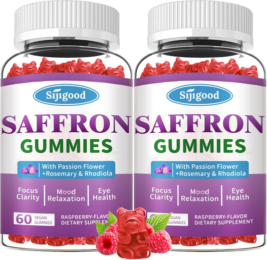 premium-saffron-gummies-2-pack---relaxation-focus-supplement-with-passion-flower-magnesium-vitamins---raspberry-flavor-120-count-for-men-women-kids-1