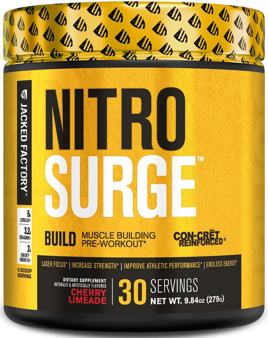 nitrosurge-build-pre-workout-with-creatine-for-muscle-building---cherry-limeade-flavor-30-servings-1