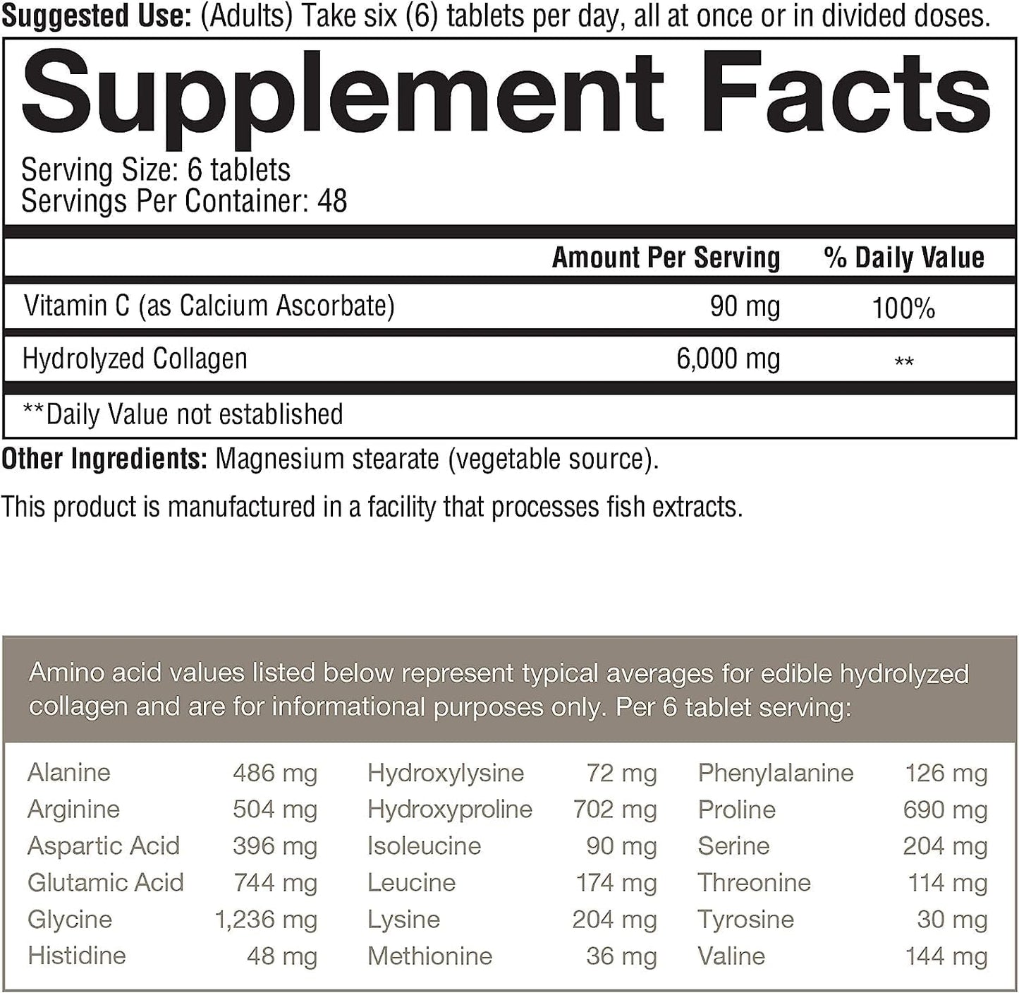 6000-mg-collagen-with-vitamin-c-tablets---youtheory-advanced-collagen-for-hair-skin-nails---supplements-for-women-and-men-2