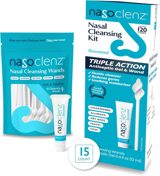 nasoclenz-nasal-cleansing-kit-washable-wand-antiseptic-gel-for-dry-nose-allergy-relief---unscented-15-count-up-to-120-uses-1