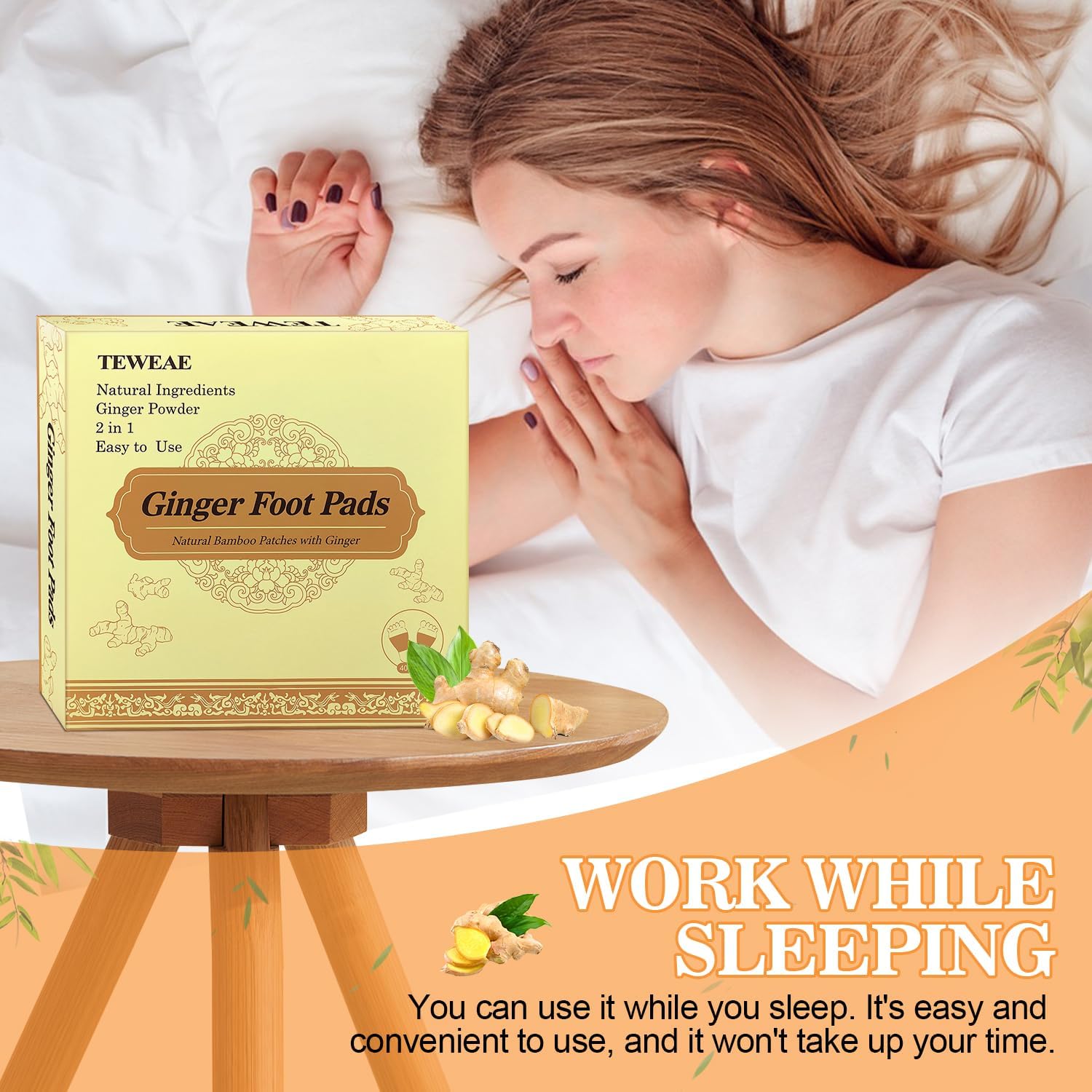 premium-ginger-foot-pads-with-natural-ingredients---2-in-1-upgrade-for-easy-use---bamboo-vinegar-wormwood-pads-with-strong-adhesive---40-pads-2