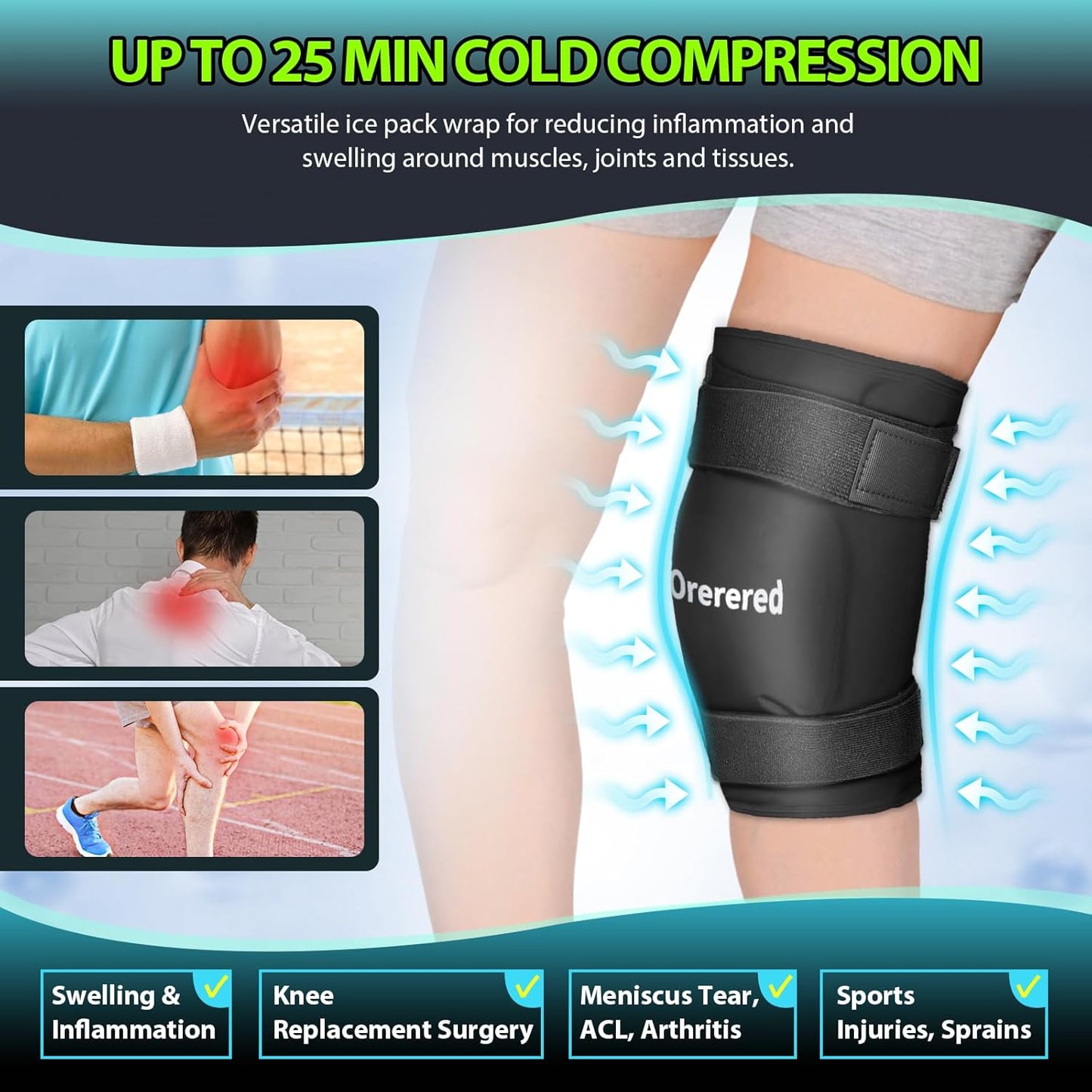 large-knee-ice-pack-wrap-for-knee-injuries---reusable-for-surgery-swelling-meniscus-tear-acl-sports-injuries-bruises-arthritis---black-elbow-ice-pack-2