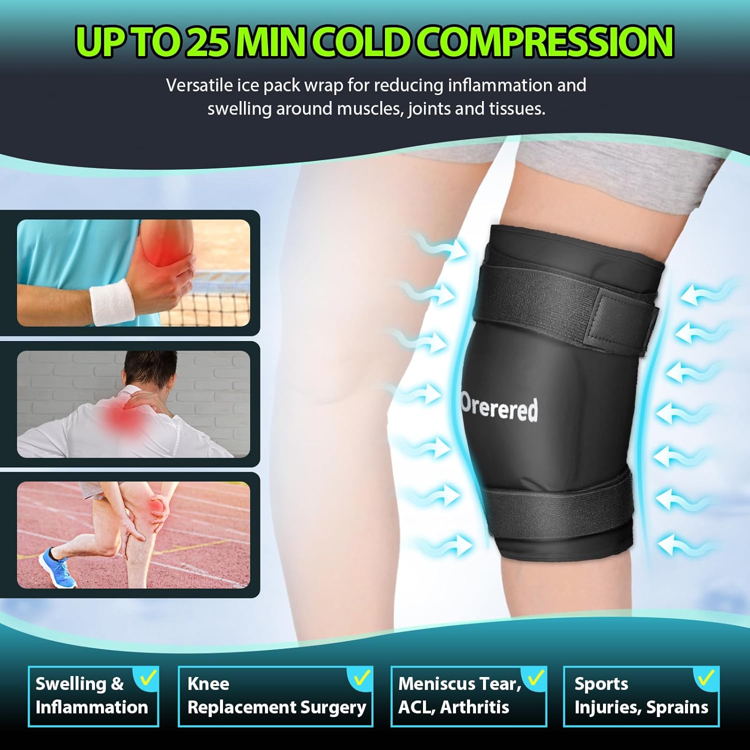 large-knee-ice-pack-wrap-for-knee-injuries---reusable-for-surgery-swelling-meniscus-tear-acl-sports-injuries-bruises-arthritis---black-elbow-ice-pack-2
