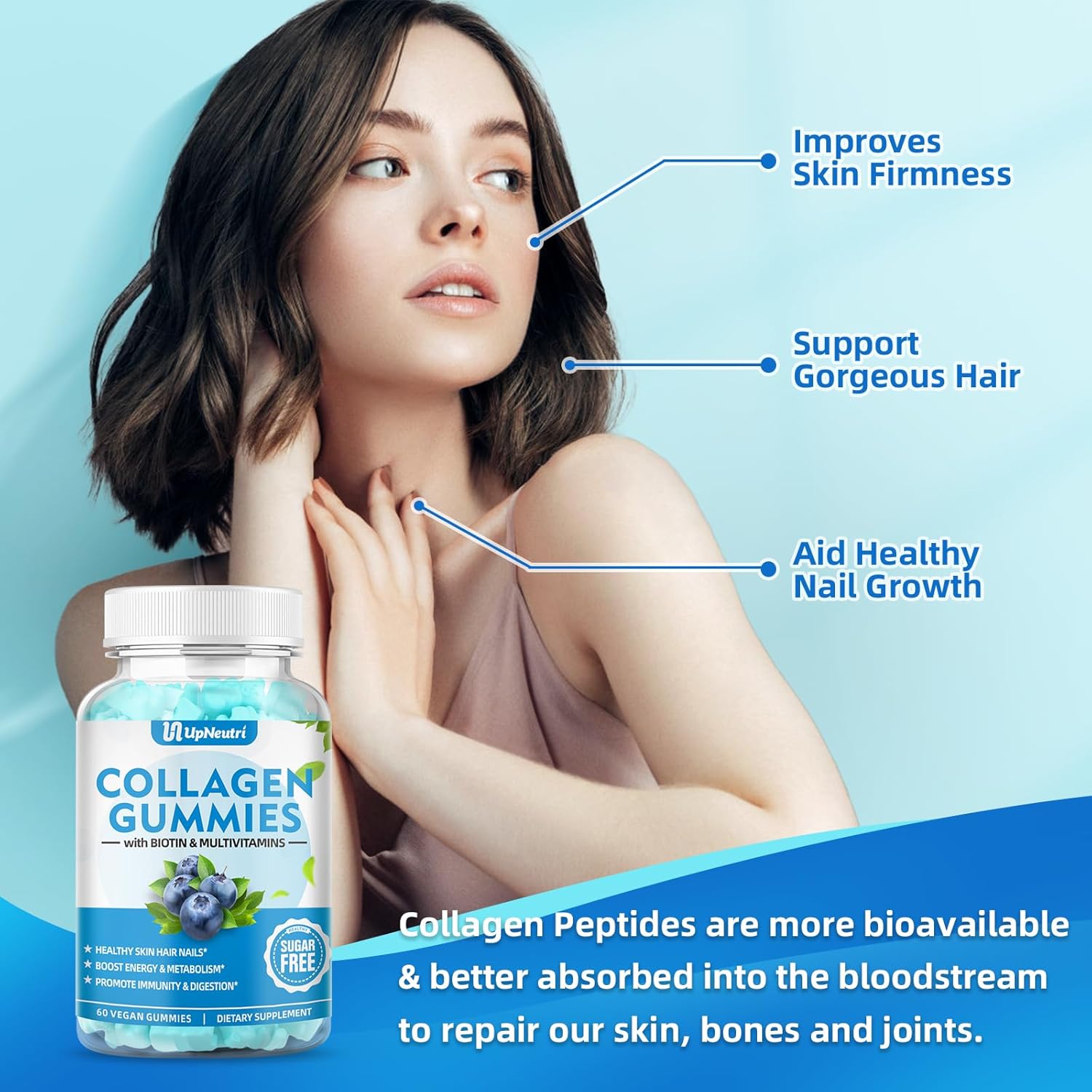 sugar-free-collagen-peptides-gummies-with-biotin-multi-vitamins---1500mg-collagen-types-i-ii-iii-v-x---healthy-skin-hair-nails---immune-digestion-bone-support---women-men-4