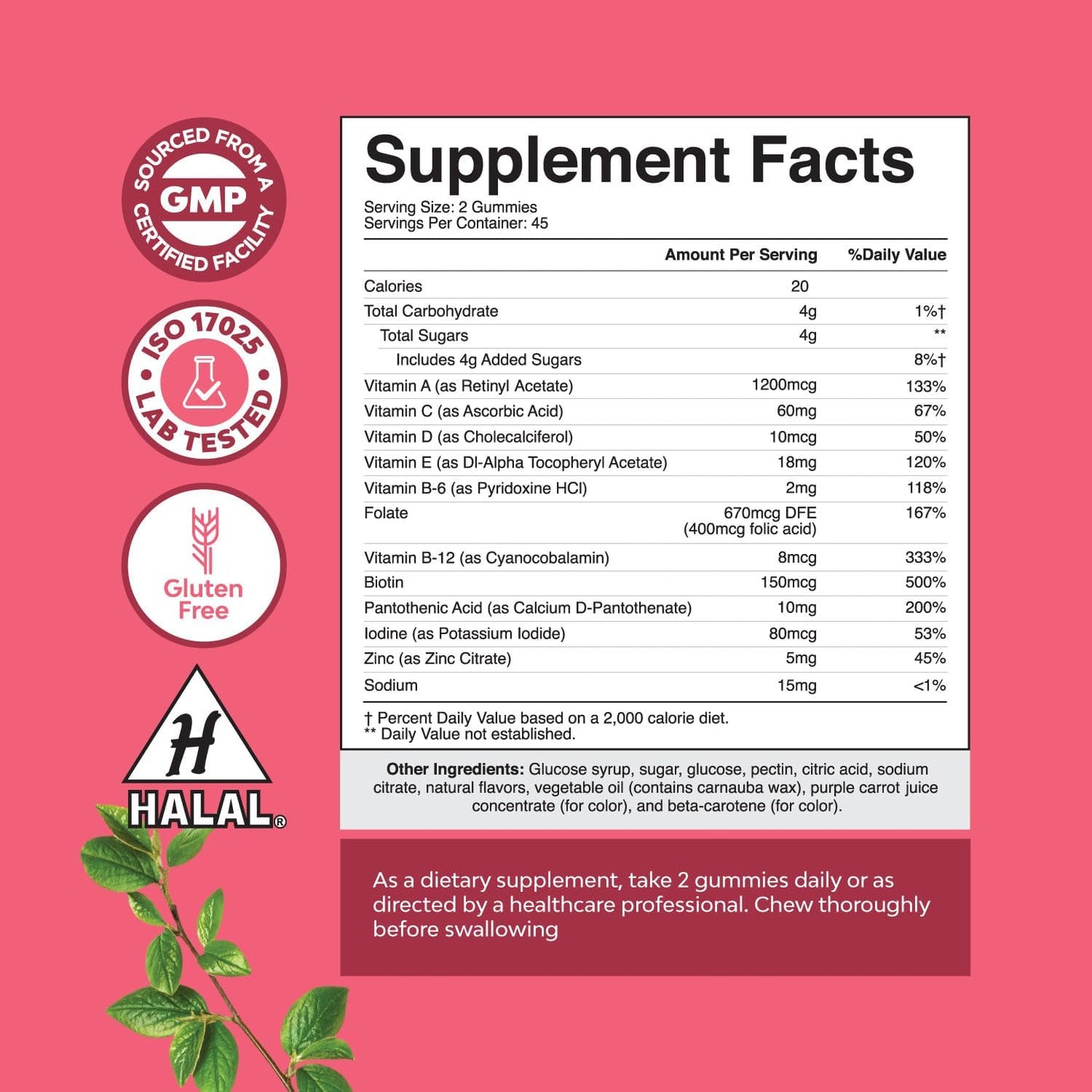 Vitamin D3 and Multivitamin Gummies Bundle for Daily Wellness, Bone & Muscle Support, Energy, and Immunity - Delicious Women's Daily Supplement - Espot.com.au
