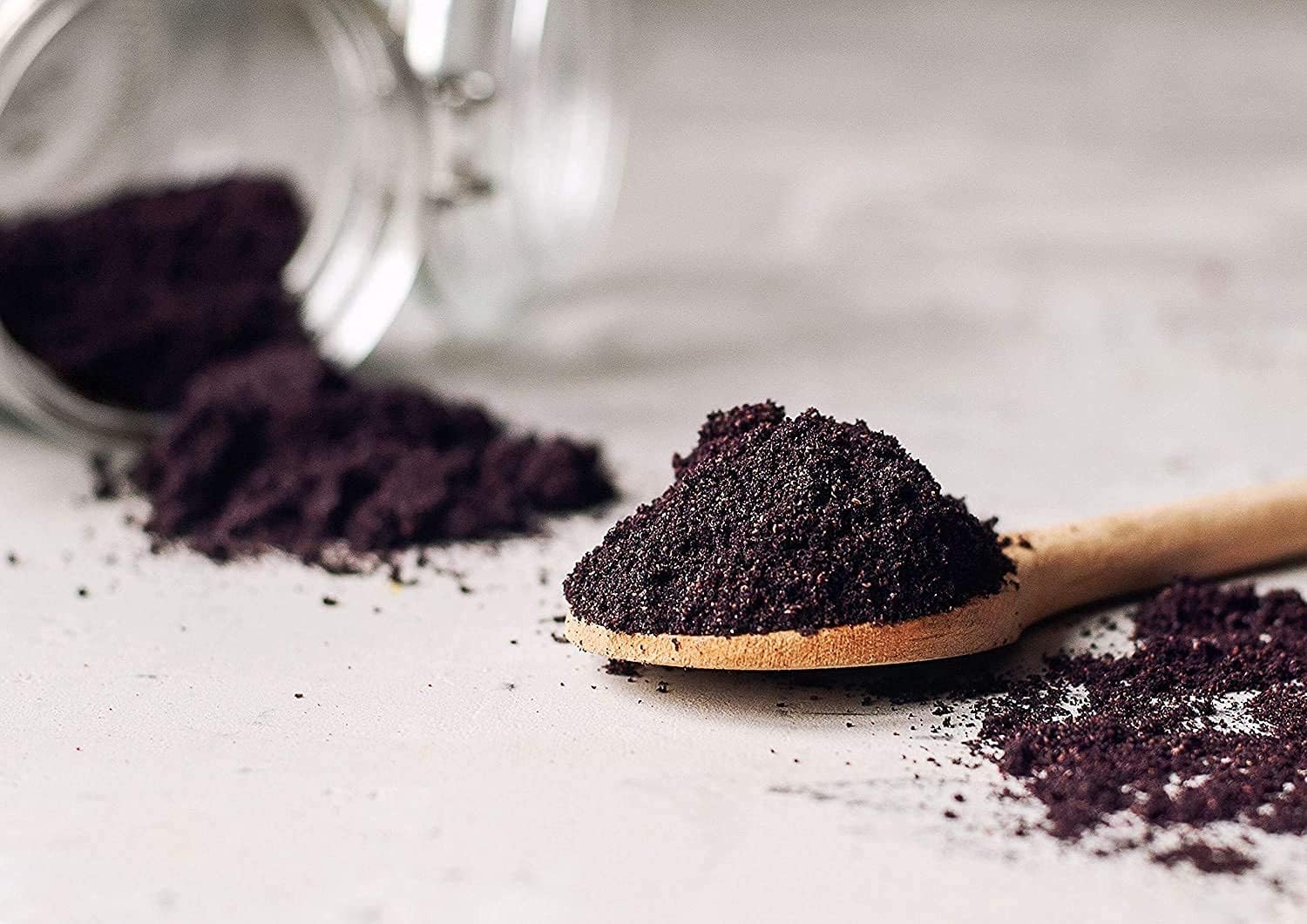 Organic Maqui Berry Powder 8oz - Non-GMO Raw Vegan Superfood with Iron, Fiber & Antioxidants for Juices, Drinks, Smoothies - No Added Sugar - Bulk Size by Food to Live - Espot.com.au