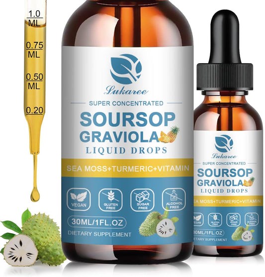 soursop-graviola-leaf-extract-liquid-drops-with-botanical-sea-moss-for-cell-support-regeneration-immunity-boost-liver-health-and-antioxidant---pineapple-flavored-soursop-bitters---2-pack-1-fl-oz-1