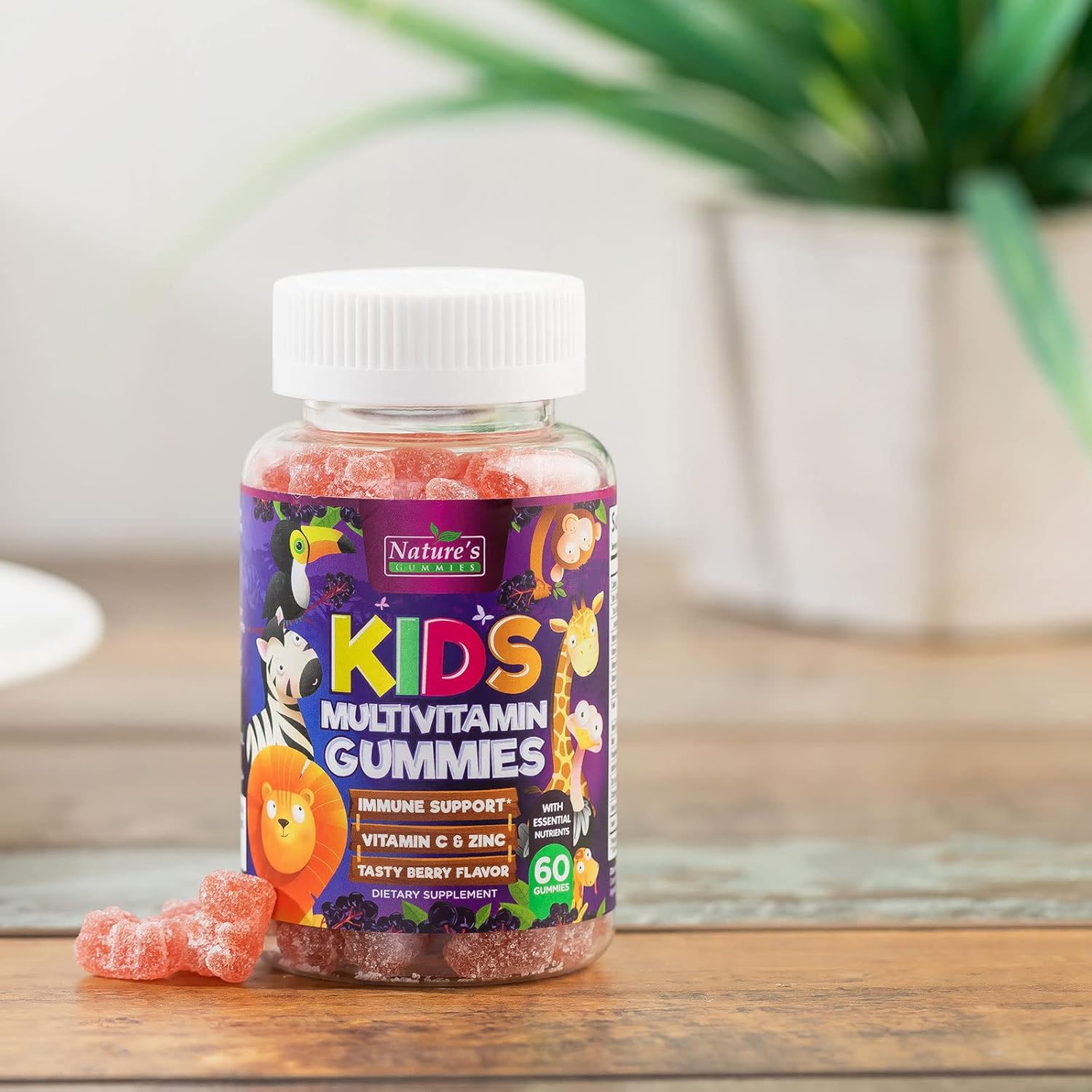 natures-nutrition-kids-multivitamin-gummies---immune-support-with-vitamin-c-d3-zinc-strawberry-flavored---60-gummies-non-gmo-gluten-free-for-toddlers-kids-9