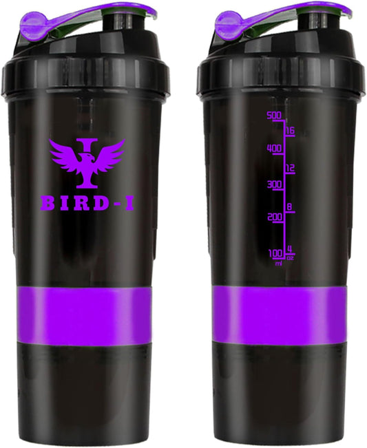 bird-i-3-in-1-gym-protein-shaker-500ml-metal-mixer-bottle-bpa-free-purple-1