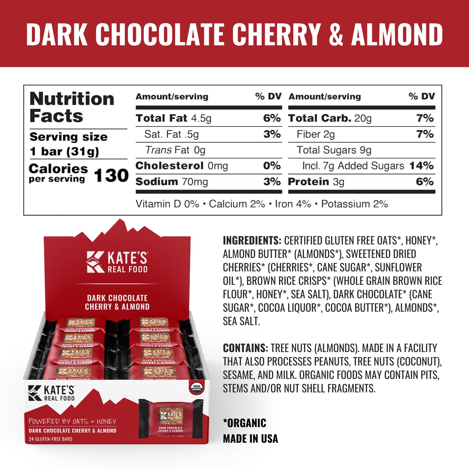 kates-real-food-mini-organic-granola-bars---dark-chocolate-cherry-almond-11-oz-pack-of-24---gluten-free-oats---non-gmo-soy-free-whole-grains---healthy-organic-energy-bars-with-all-natural-ingredients-7