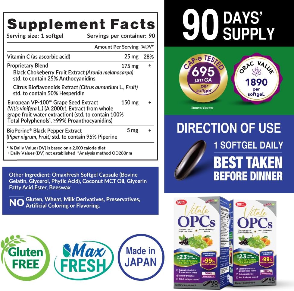 premium-european-grape-seed-extract-with-aronia-citrus-bioflavonoids-supports-circulation-skin-health-cellular-protection-100-polyphenols---90-softgels-by-labo-nutrition-vitale-opcs-7