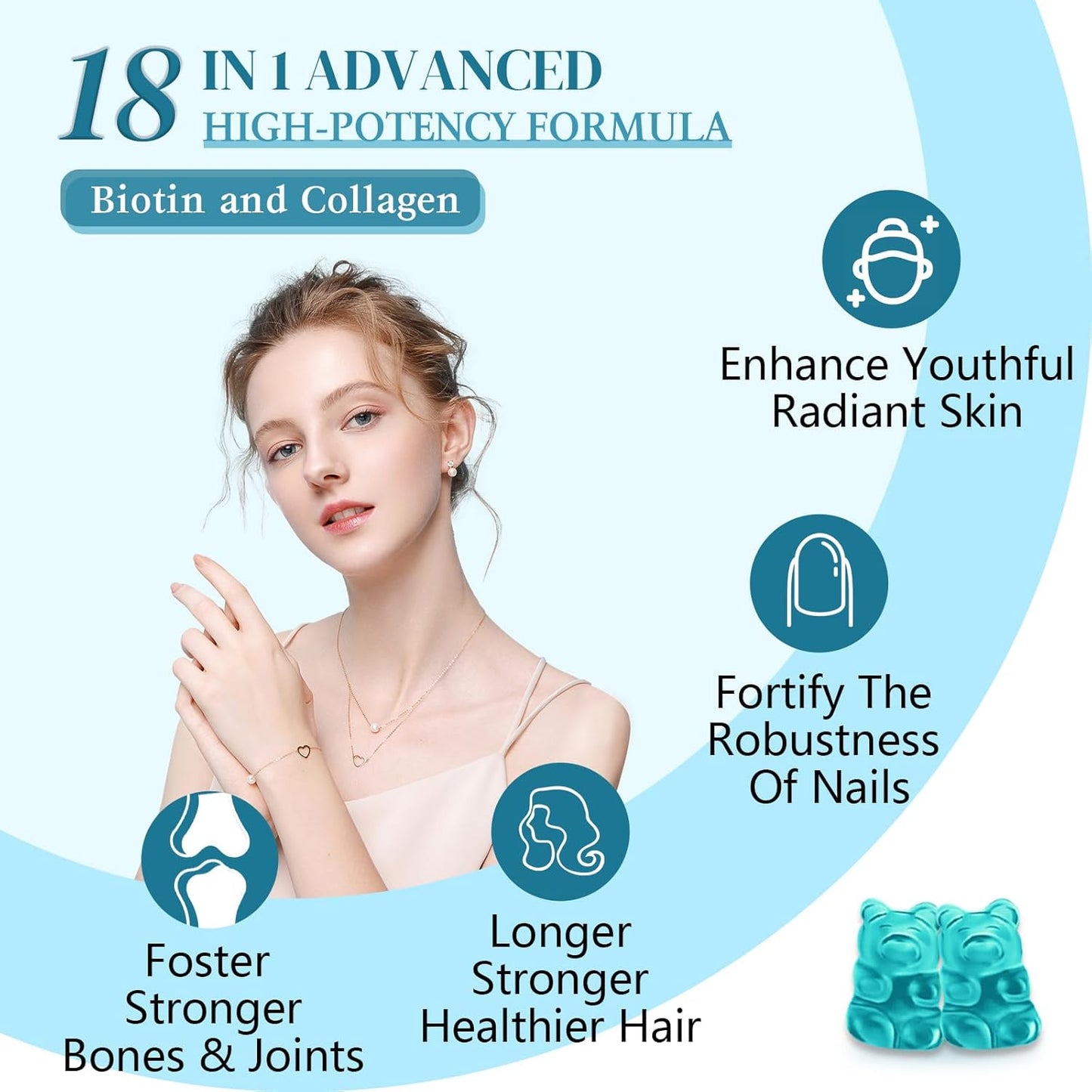 blueberry-flavored-biotin-gummies-15000mcg-with-collagen-keratin-hyaluronic-acid-vitamins-for-hair-skin-nails-joints---women-men-adults-kids---60-gummies-3