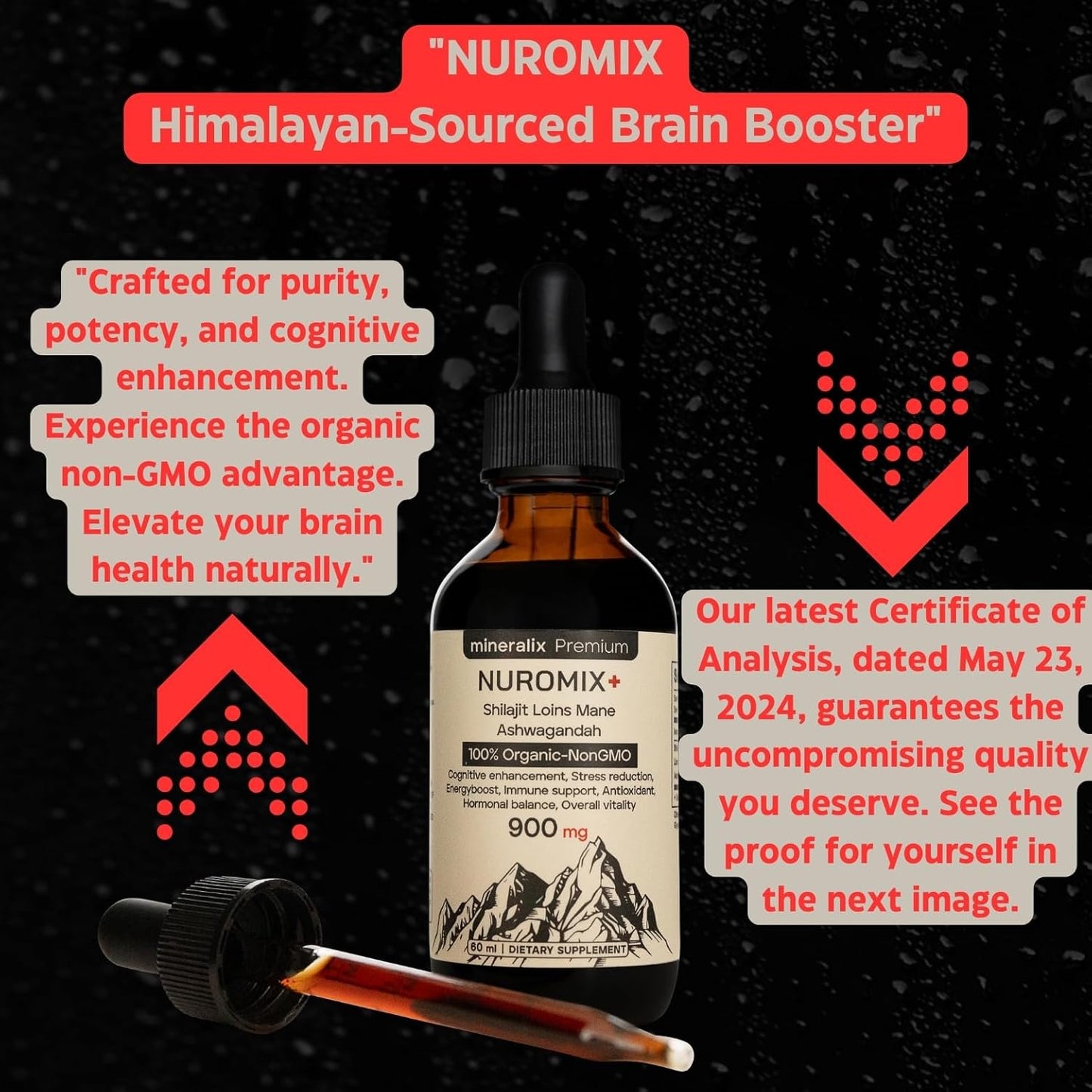organic-mineralix-premium-nuromix-shilajit-liquid-drops---900mg-with-lions-mane-ashwagandha---non-gmo-energy-immune-support-supplement-2