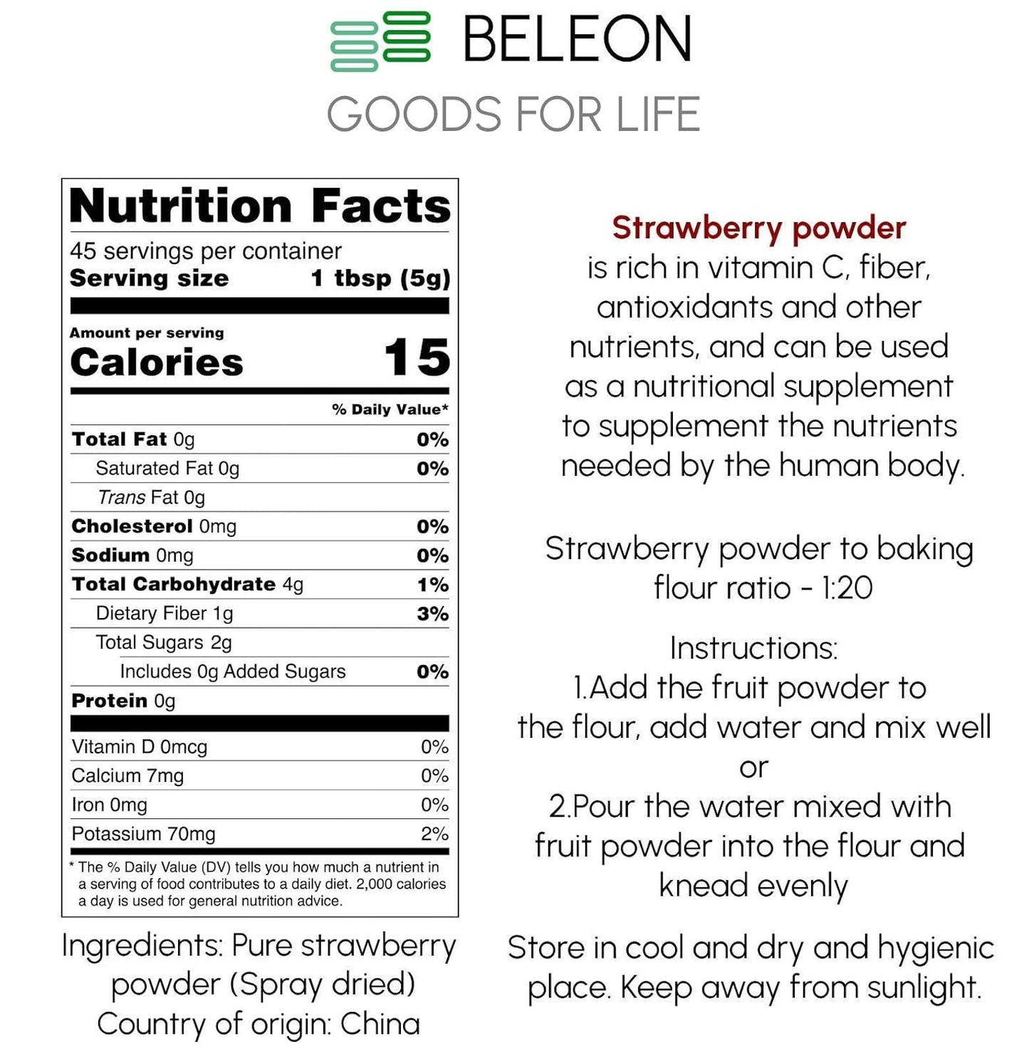 organic-strawberry-powder---all-natural-8-oz-for-baking-smoothies-cooking-3