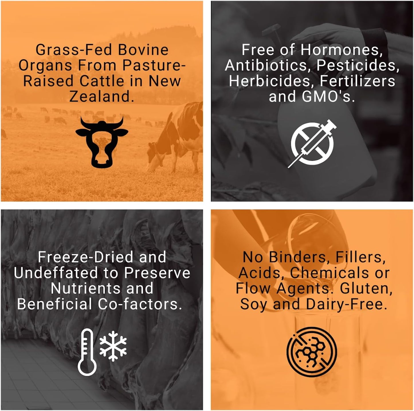 grassfed-bovine-organ-supplement-with-b12-b-complex-vitamins-heme-iron-vitamin-a-folate-selenium-and-zinc---90g-powder-4