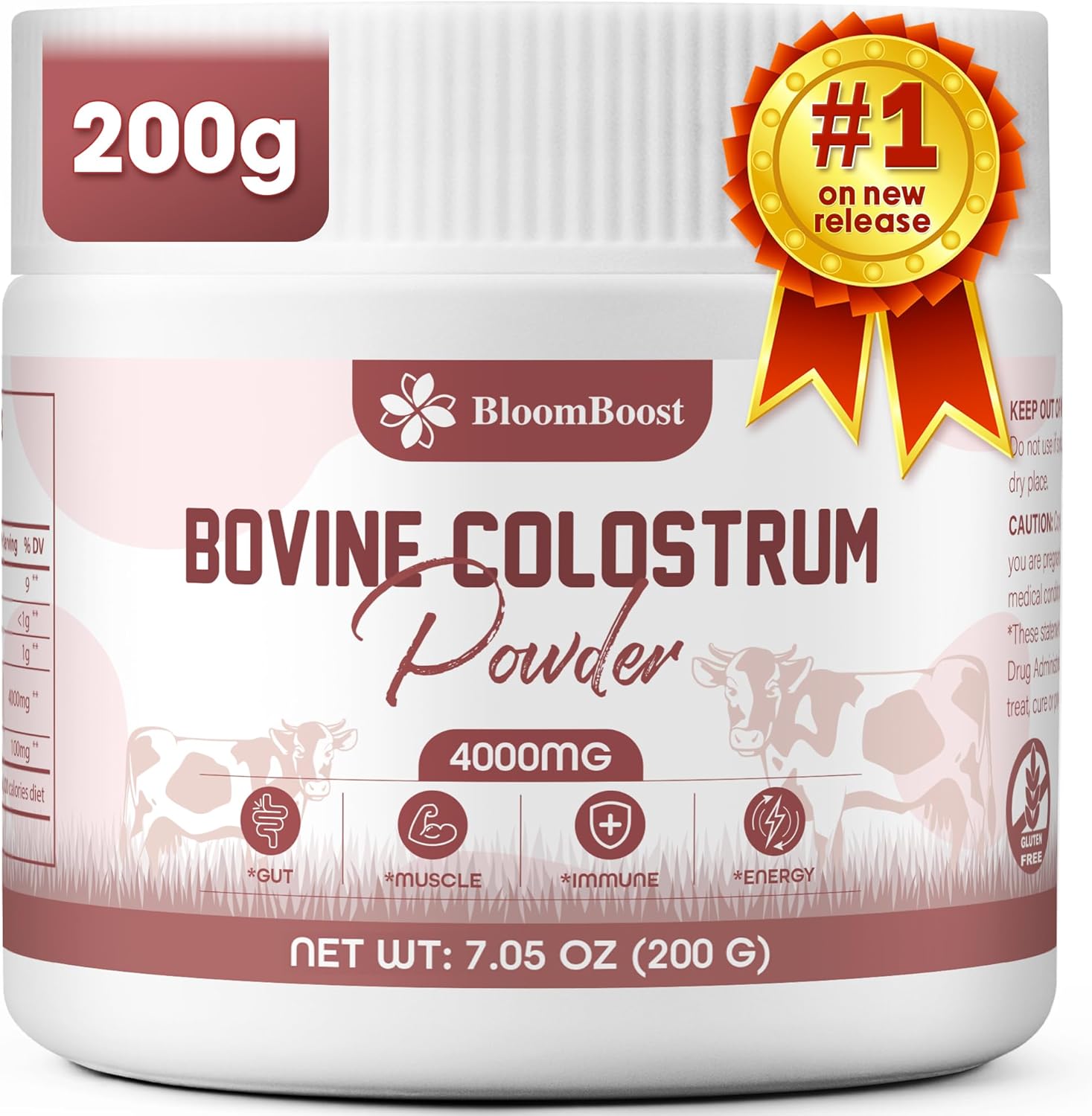 4000mg-bovine-colostrum-supplement-for-gut-immune-health---grass-fed-powder-200g-45-igg-muscle-recovery---non-gmo-all-natural-formula-8