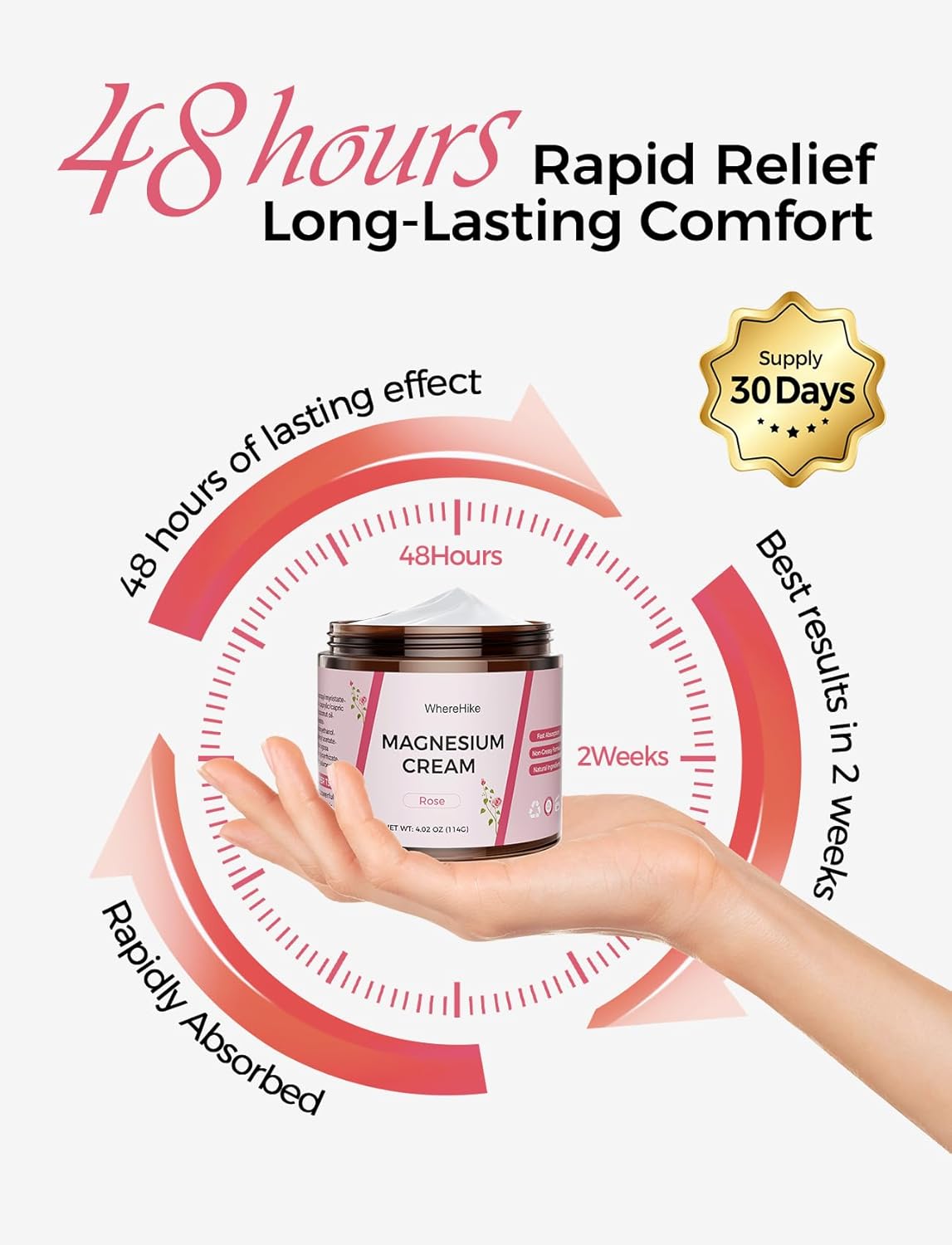 rose-scented-topical-magnesium-lotion-for-sleep-pain-relief-muscle-relaxation-and-skin-hydration---safe-for-kids-natural-and-calming-5