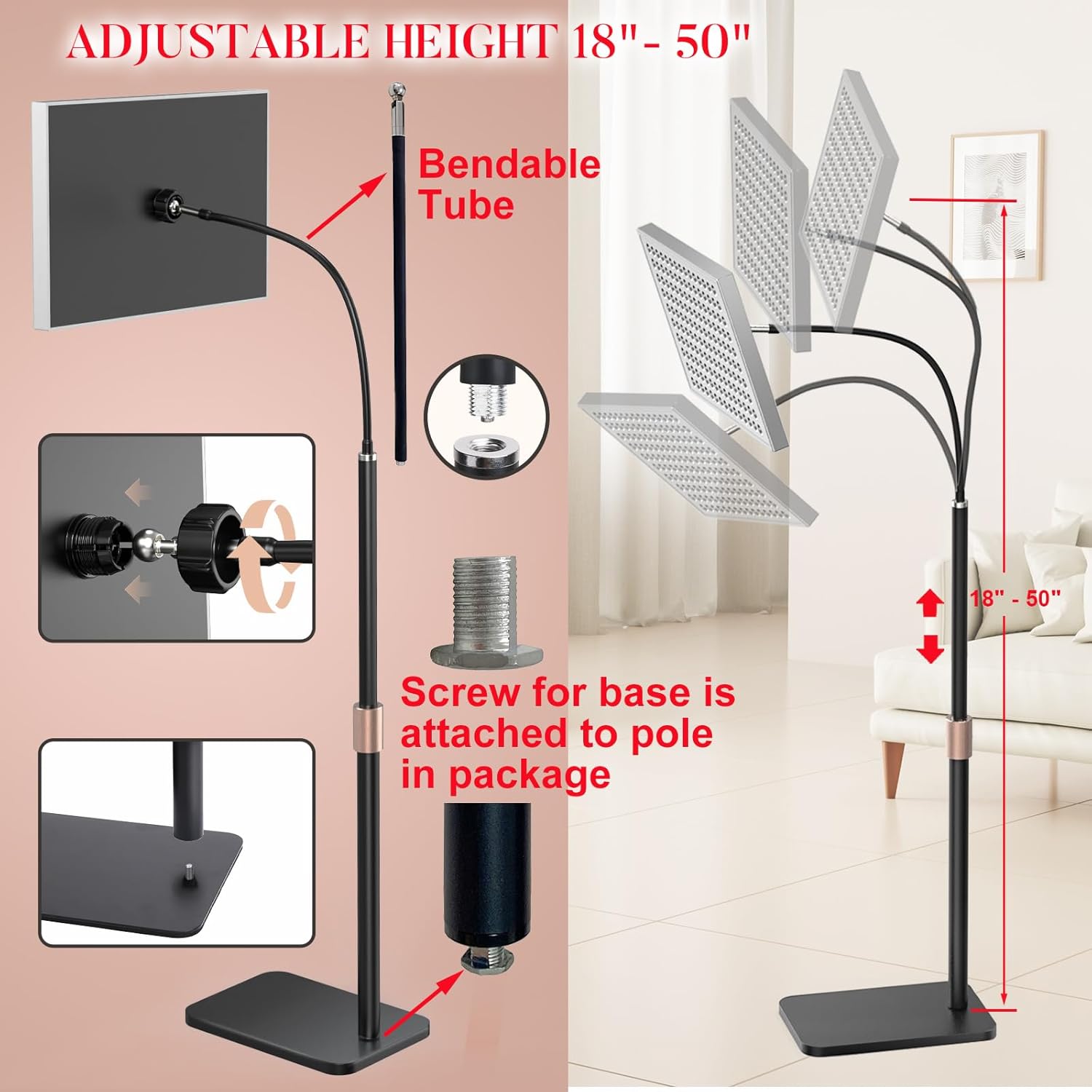 i-venoya-red-light-therapy-panel-with-stand-for-face-and-body-660nm-and-850nm-led-infrared-light-therapy-lamp-for-home-use-6
