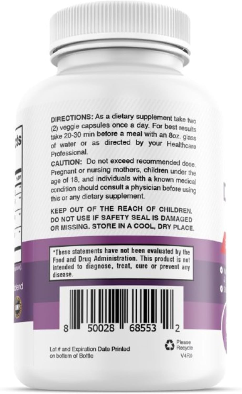 D-Mannose Capsules with Cranberry Juice Powder, Hibiscus, Dandelion Extracts - 30 Day Supply for Urinary Tract Health - Espot.com.au