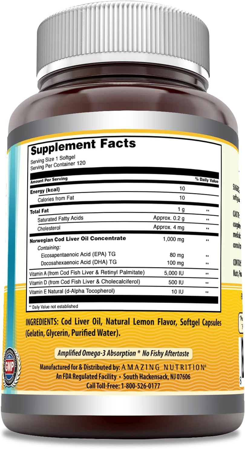 premium-norwegian-cod-liver-oil-softgels-1000mg-omega-3-epa-dha-vitamins-a-d-e-lemon-flavor-120-count-bottle-amazing-nutrition-2