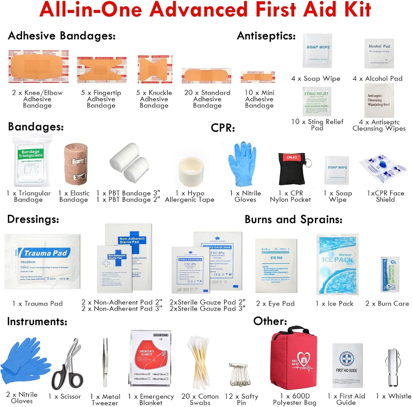 professional-trauma-first-aid-kit-with-labelled-compartments---ideal-for-home-office-car-outdoor-activities-hiking-travel-and-camping---molle-system-included-3