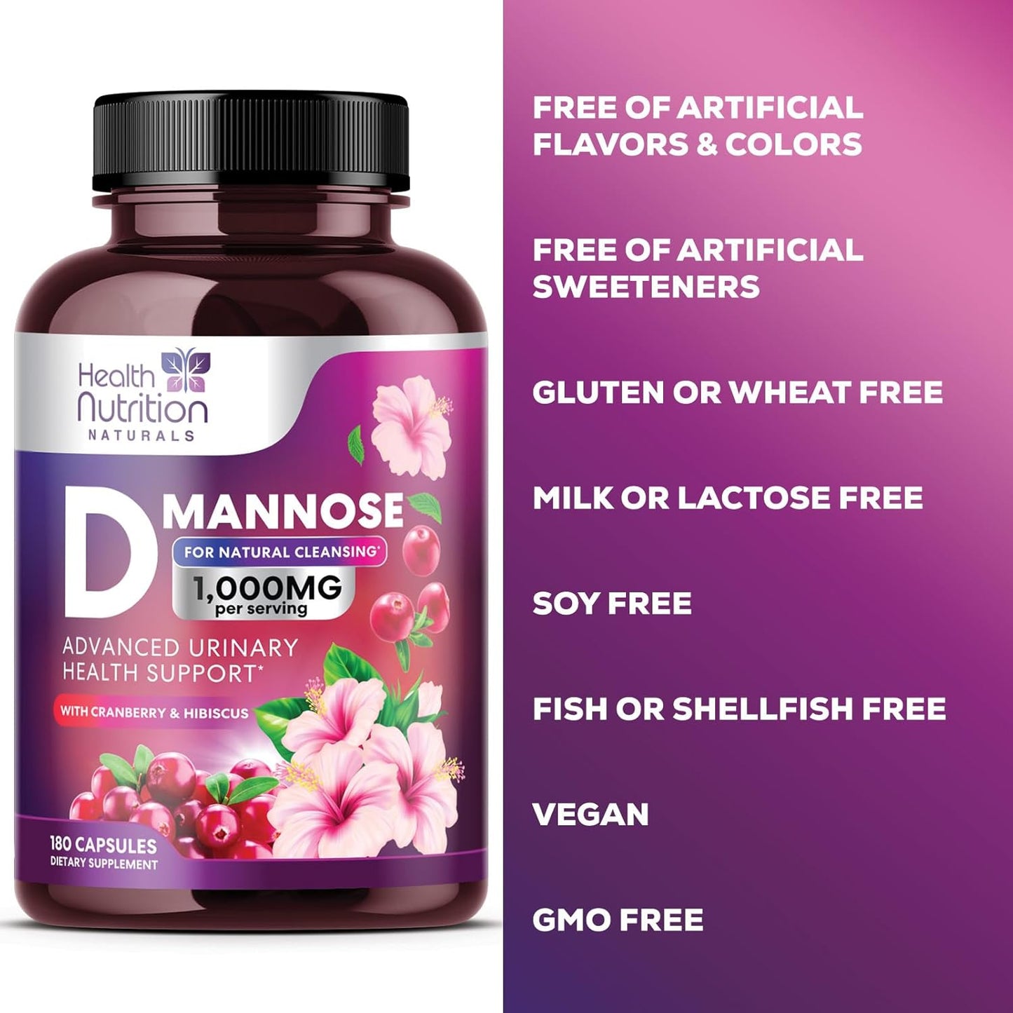 natural-d-mannose-cranberry-extract-1350mg-capsules---urinary-tract-health-support-for-women-men---flush-impurities-in-bladder---non-gmo-vegan---180-count-7