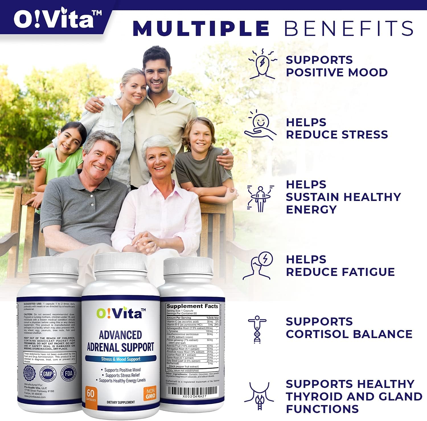 ovita-adrenal-support-supplement-with-ashwagandha-panax-ginseng---promotes-adrenal-gland-health---60-non-gmo-capsules-2-month-supply-2
