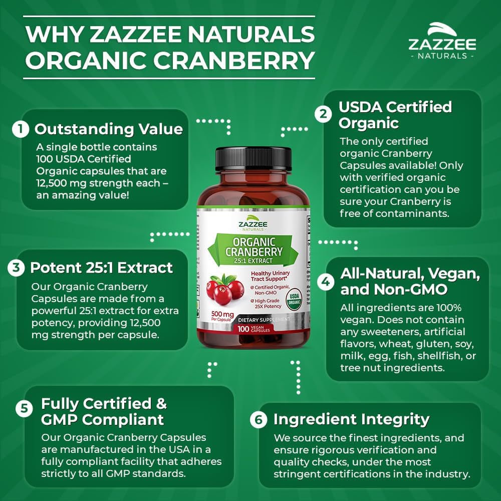 certified-organic-cranberry-extract-capsules---12500mg-strength-100-vegan-capsules-3-month-supply---non-gmo-vegetarian-formula---concentrated-25x-extract---all-natural-standardized-5