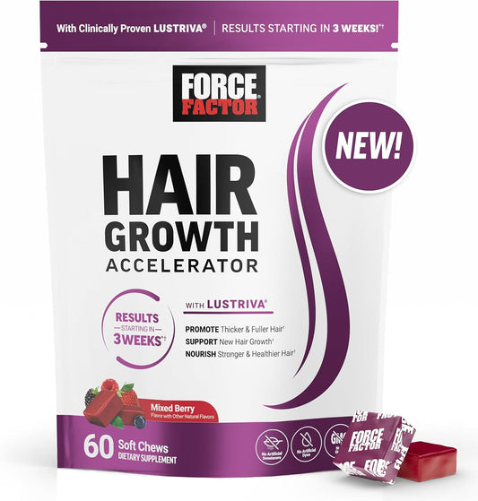 hair-growth-accelerator-soft-chews-for-women---clinically-proven-lustriva-biotin-promotes-thicker-fuller-hair---mixed-berry-60-chews-1